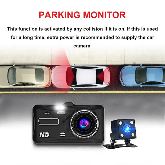 Full HD Dash Cam with 24H Parking Monitor