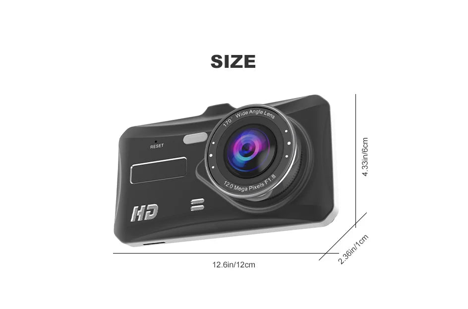Full HD Dash Cam with 24H Parking Monitor