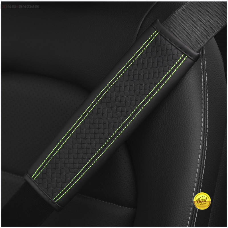 Premium Leather Seat Belt Shoulder Pad